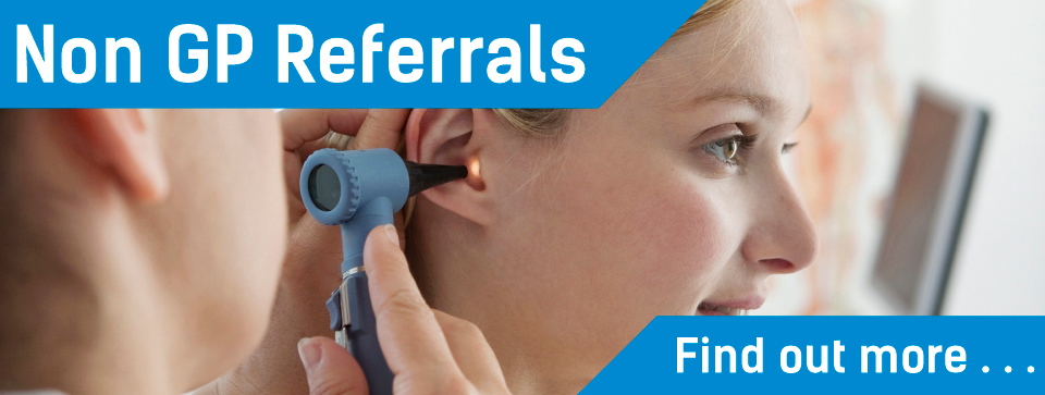 Exeter ENT referrals & non GP referral